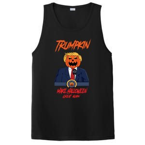 Trumpkin Make Halloween Great Again Funny Great Gift PosiCharge Competitor Tank