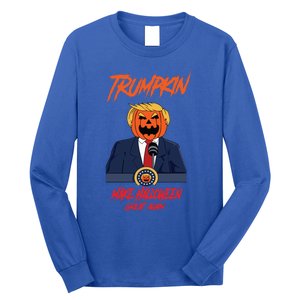 Trumpkin Make Halloween Great Again Funny Great Gift Long Sleeve Shirt