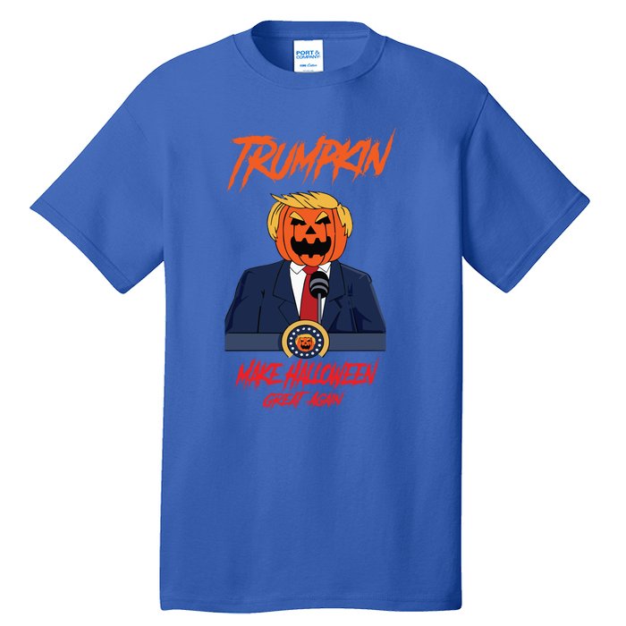 Trumpkin Make Halloween Great Again Funny Great Gift Tall T-Shirt