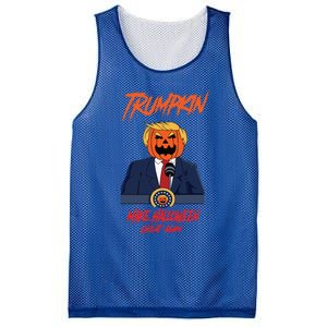 Trumpkin Make Halloween Great Again Funny Great Gift Mesh Reversible Basketball Jersey Tank