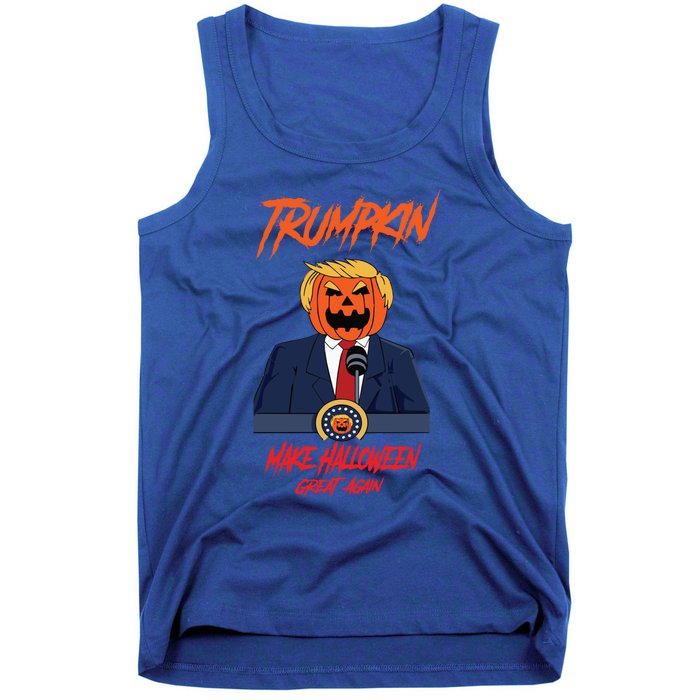 Trumpkin Make Halloween Great Again Funny Great Gift Tank Top