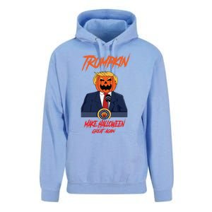 Trumpkin Make Halloween Great Again Funny Great Gift Unisex Surf Hoodie