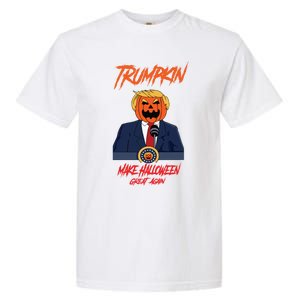 Trumpkin Make Halloween Great Again Funny Great Gift Garment-Dyed Heavyweight T-Shirt