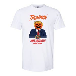 Trumpkin Make Halloween Great Again Funny Great Gift Softstyle CVC T-Shirt