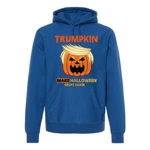 Trumpkin Make Halloween Great Again Funny Gift Funny Gift Premium Hoodie