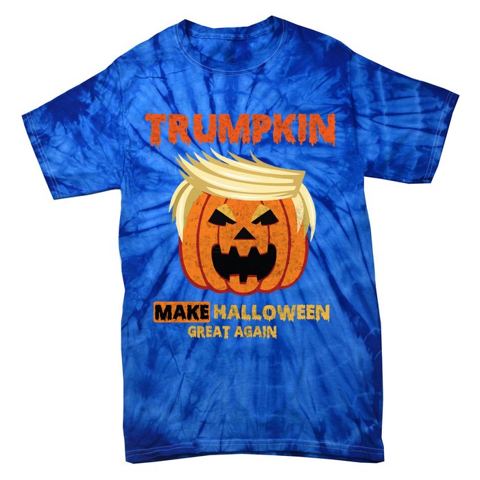 Trumpkin Make Halloween Great Again Funny Gift Funny Gift Tie-Dye T-Shirt