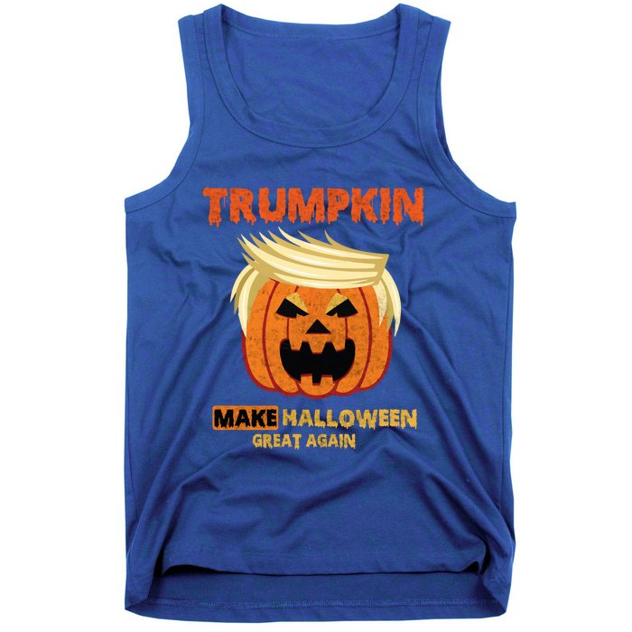 Trumpkin Make Halloween Great Again Funny Gift Funny Gift Tank Top