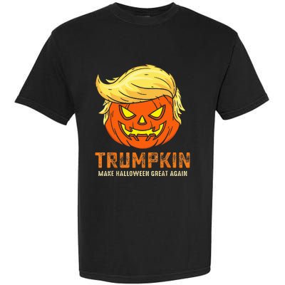 Trumpkin Make Halloween Great Again Funny Pumpkin Family Garment-Dyed Heavyweight T-Shirt