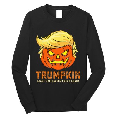 Trumpkin Make Halloween Great Again Funny Pumpkin Family Long Sleeve Shirt