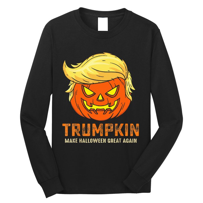 Trumpkin Make Halloween Great Again Funny Pumpkin Family Long Sleeve Shirt