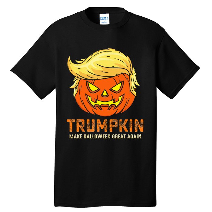 Trumpkin Make Halloween Great Again Funny Pumpkin Family Tall T-Shirt