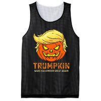 Trumpkin Make Halloween Great Again Funny Pumpkin Family Mesh Reversible Basketball Jersey Tank