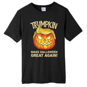 Trumpkin Make Halloween Great Again Funny Trump Pumpkin Cute Gift Tall Fusion ChromaSoft Performance T-Shirt