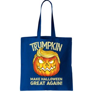 Trumpkin Make Halloween Great Again Funny Trump Pumpkin Cute Gift Tote Bag