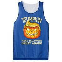 Trumpkin Make Halloween Great Again Funny Trump Pumpkin Cute Gift Mesh Reversible Basketball Jersey Tank