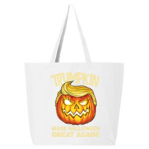 Trumpkin Make Halloween Great Again Funny Trump Pumpkin Cute Gift 25L Jumbo Tote