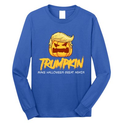 Trumpkin Make Halloween Great Again Funny Trump Pumpkin Gift Long Sleeve Shirt