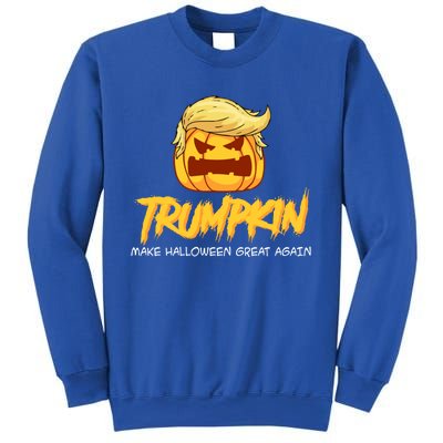 Trumpkin Make Halloween Great Again Funny Trump Pumpkin Gift Sweatshirt