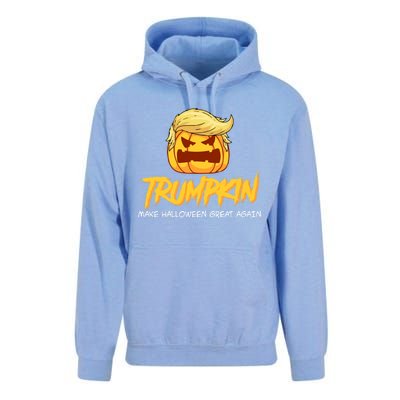 Trumpkin Make Halloween Great Again Funny Trump Pumpkin Gift Unisex Surf Hoodie