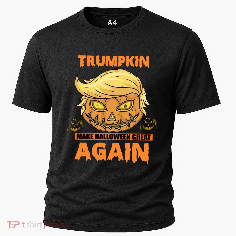Trumpkin Make Halloween Great Again Funny Trump Gift Performance Shirt