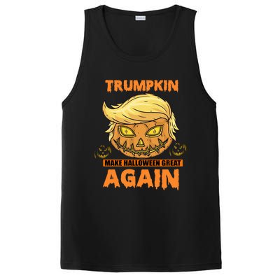 Trumpkin Make Halloween Great Again Funny Trump Gift PosiCharge Competitor Tank