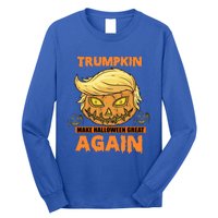 Trumpkin Make Halloween Great Again Funny Trump Gift Long Sleeve Shirt