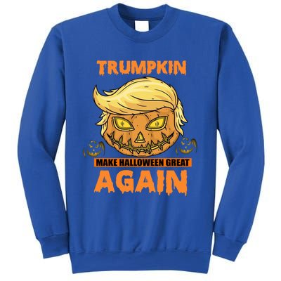 Trumpkin Make Halloween Great Again Funny Trump Gift Sweatshirt