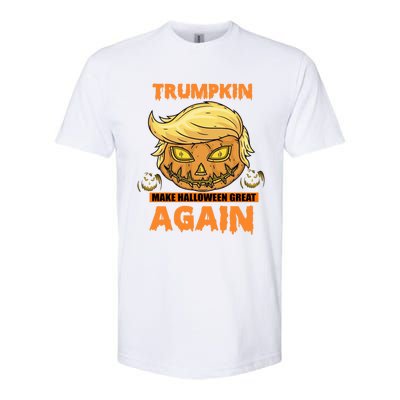 Trumpkin Make Halloween Great Again Funny Trump Gift Softstyle CVC T-Shirt