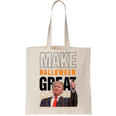 Trump Make Halloween Great Again Pro Trump 2024 Halloween Tote Bag