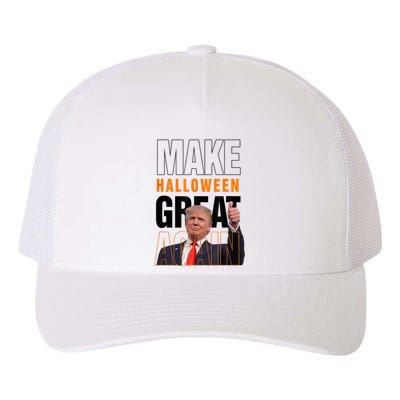 Trump Make Halloween Great Again Pro Trump 2024 Halloween Yupoong Adult 5-Panel Trucker Hat