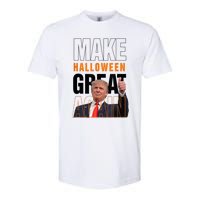 Trump Make Halloween Great Again Pro Trump 2024 Halloween Softstyle CVC T-Shirt