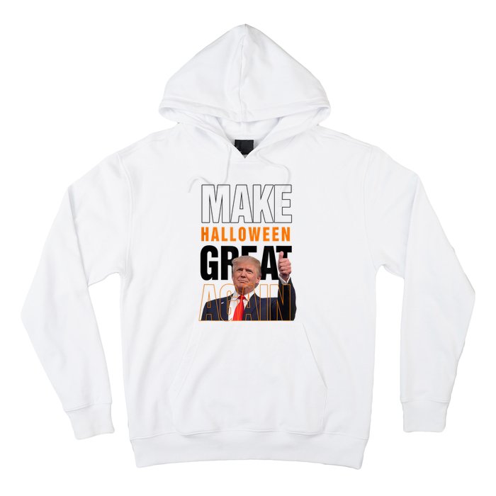 Trump Make Halloween Great Again Pro Trump 2024 Halloween Hoodie