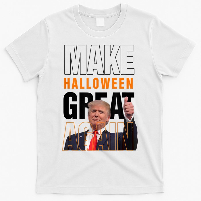 Trump Make Halloween Great Again Pro Trump 2024 Halloween T-Shirt