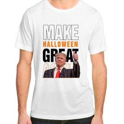 Trump Make Halloween Great Again Pro Trump 2024 Halloween Adult ChromaSoft Performance T-Shirt