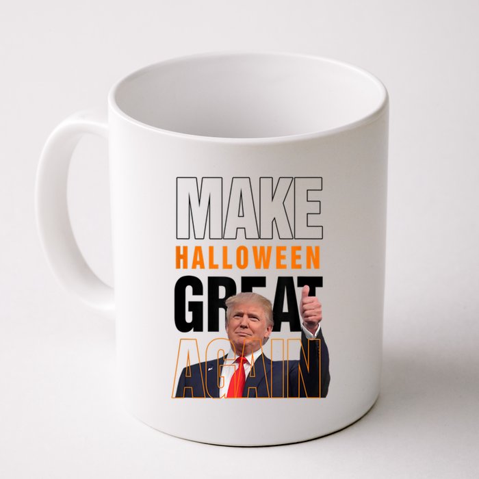 Trump Make Halloween Great Again Pro Trump 2024 Halloween Coffee Mug