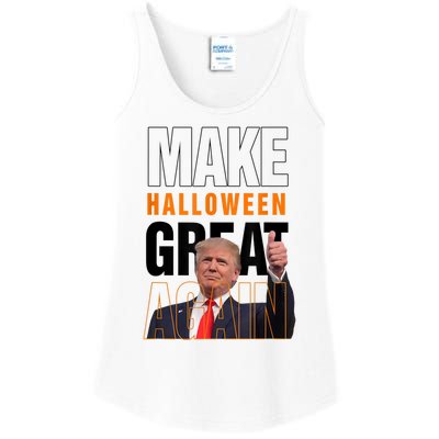 Trump Make Halloween Great Again Pro Trump 2024 Halloween Ladies Essential Tank