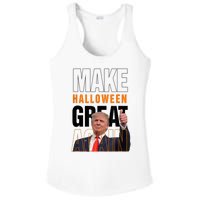 Trump Make Halloween Great Again Pro Trump 2024 Halloween Ladies PosiCharge Competitor Racerback Tank