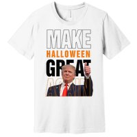 Trump Make Halloween Great Again Pro Trump 2024 Halloween Premium T-Shirt