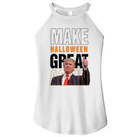 Trump Make Halloween Great Again Pro Trump 2024 Halloween Women's Perfect Tri Rocker Tank