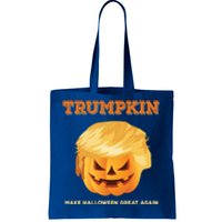 Trumpkin Make Halloween Great Again President Trump Pumpkin Cool Gift Tote Bag