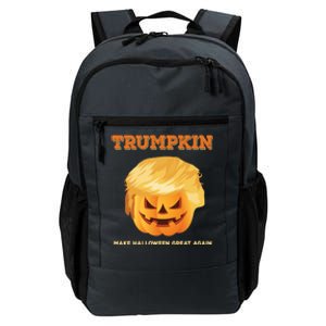 Trumpkin Make Halloween Great Again President Trump Pumpkin Cool Gift Daily Commute Backpack