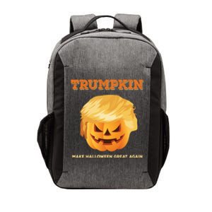 Trumpkin Make Halloween Great Again President Trump Pumpkin Cool Gift Vector Backpack