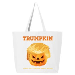 Trumpkin Make Halloween Great Again President Trump Pumpkin Cool Gift 25L Jumbo Tote