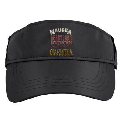 Thrash Metal Heavy Nausea Heartburn Concert Adult Drive Performance Visor