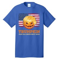 Trumpkin Make Halloween Great Again President Trump Pumpkin Gift Tall T-Shirt