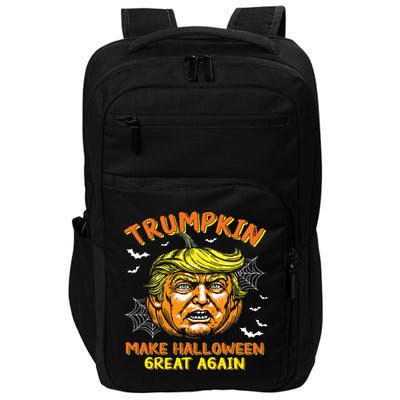 Trumpkin Make Halloween Great Again Funny Trump 2024 Usa Impact Tech Backpack