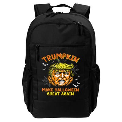 Trumpkin Make Halloween Great Again Funny Trump 2024 Usa Daily Commute Backpack