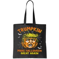 Trumpkin Make Halloween Great Again Funny Trump 2024 Usa Tote Bag