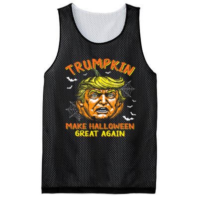 Trumpkin Make Halloween Great Again Funny Trump 2024 Usa Mesh Reversible Basketball Jersey Tank