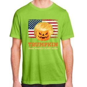 Trumpkin Make Halloween Great Again President Trump Pumpkin Gift Adult ChromaSoft Performance T-Shirt